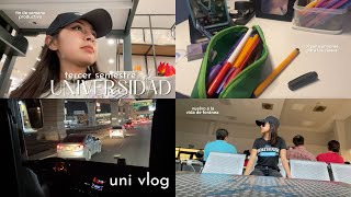 uni vlog  regresando a la rutina, 3er semestre de uni & mi vida como foránea