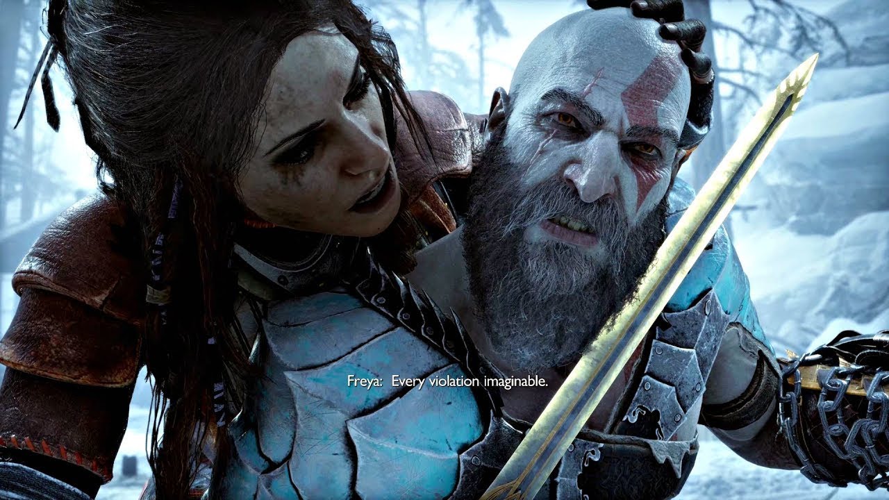 God of War Ragnarok - Kratos Vs Freya Valkyrie Boss Fight PS5 (4K 60FPS ...
