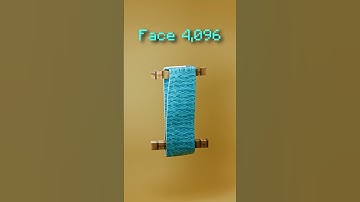 Minecraft Stretching Cloth 4 vs 250,000 Faces 💎⛏️