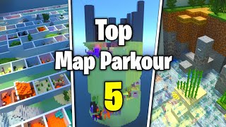 TOP 5 MAP PARKOUR MCPE TERBAIK DI MINECRAFT 1.21!! screenshot 5