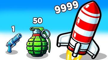 MAX LEVEL FIREPOWER! Gun Head Run