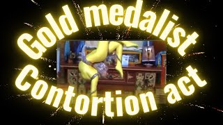 Gold medalist Contortion Act