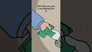 When Math is Not Mathing part 2(Credits @dude.dans_)#mathtricks #meme #mathshorts #art