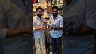 Dileep gets an iPhone 18 Pro Max as a surprise at the inauguration of De Puttu❤️#dileep #kavyamad...