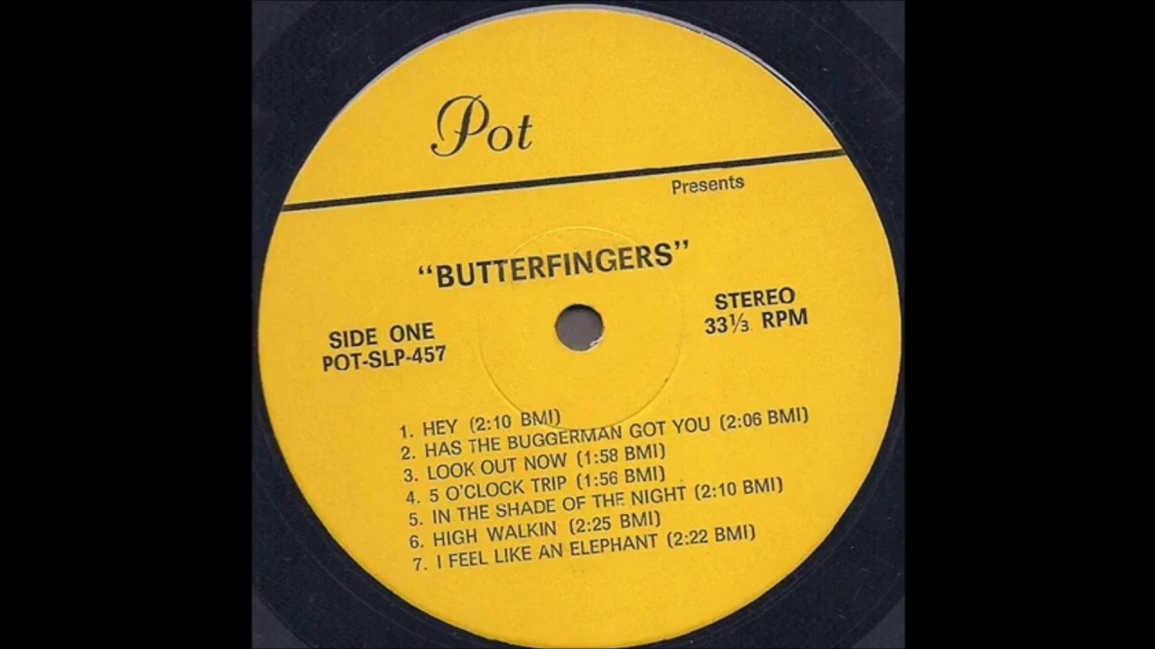Butterfingers S/T (1970) (Pot vinyl) (FULL LP) YouTube