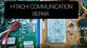 HITACHI INVERTER AC COMMUNICATION SUCCESSFULLY REPAIR!!!