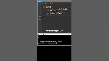 Unboxing in C# |  Hindi | c sharp | C# |  Program | IT TrainingPath #shorts #short #shortsvideo