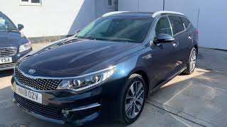 18'18 Kia Optima 3 1.7CRDi ISG Estate in Gravity Blue