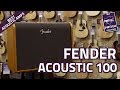 Fender acoustic 100 acoustic amplifier  overview  demo