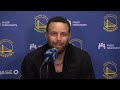 Steph Curry on bizarre ending vs Lakers, FULL Postgame Interview 🎤