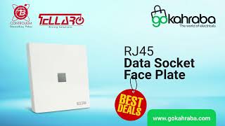 Best Deals on RJ45 Data Socket Face Plate