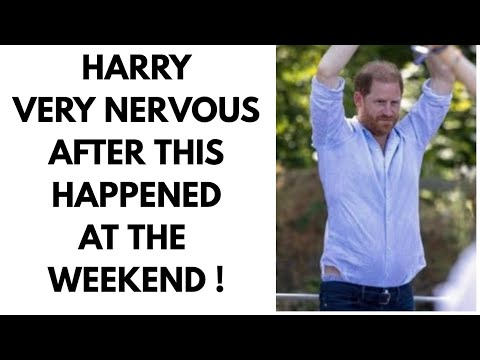 HARRY VERY NERVOUS AFTER THIS WITHOUT A DOUBT #princeharry #meghanmarkle #royal