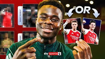 Bukayo Saka Picks Arsenal