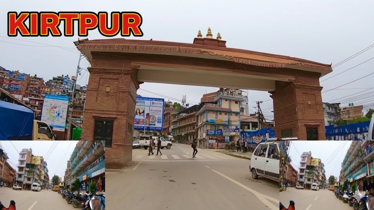 Kathmandu Kirtipur Bike Tour 🚴 | Scenic Street Ride Nepal 
