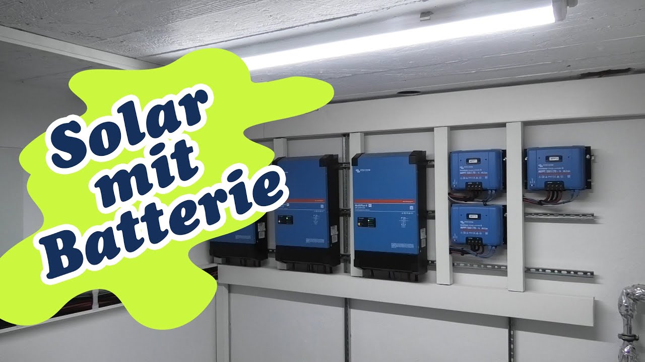 Wunderschne Batterie Fr Solaranlage Bild