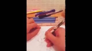 How to draw Temmie мой первый speedpaint