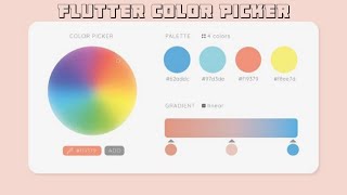 Flutter Color Picker #Flutter,#flutter,#Dart, programming