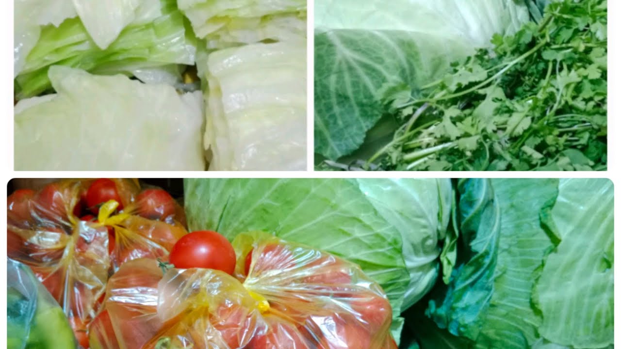 تفريز صلصه المحشي وورق الكرنب والغداء سجق 👍 الله المستعان 🤲