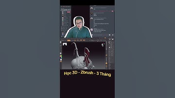 Lớp học 3D - Zbrush - 3 Tháng lh zalo 0347777776 #3dgame #3dtraining #3dart