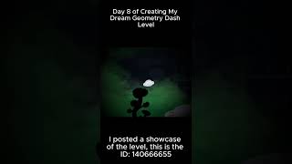 Day 8 of making my night/space theme level (added a new animation) #gd #geometrydash #l