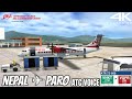 FULL FLIGHT | Nepal to Paro | Alliance Air | ATR 72-600 | Ultra RealisticRFS 2025 4K