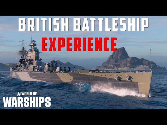 The British Battleship Experience || World of Warships (Sponsored