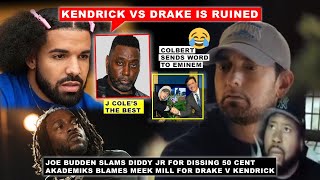 Drake v Kendrick is RUINED: Big Daddy Kane, Eminem msg from Colbert😂, Joe Budden, 50 Cent, Akademiks