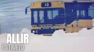 Gömul Auglýsing Frá Strætó