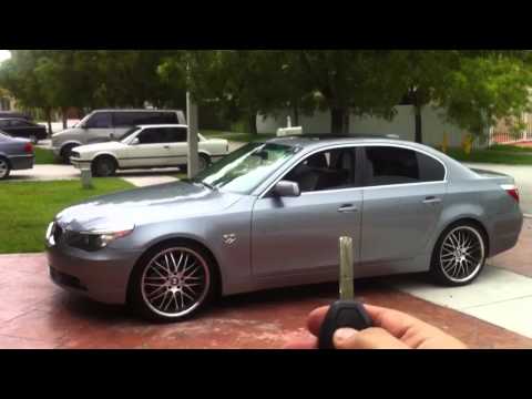 Bmw E60 530i windows up coding