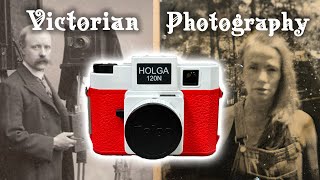 I Tried Victorian Photography with a TOY Camera! (Wet Plate Photography with a Holga 120N)