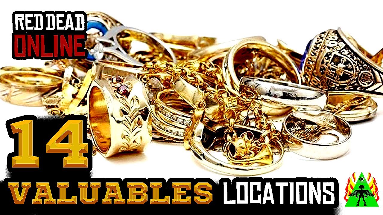 Red Dead Redemption 2 Online - Valuables Locations - YouTube