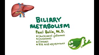 Biliary Metabolism (Enterohepatic Circulation) - CRASH! Medical Review Series