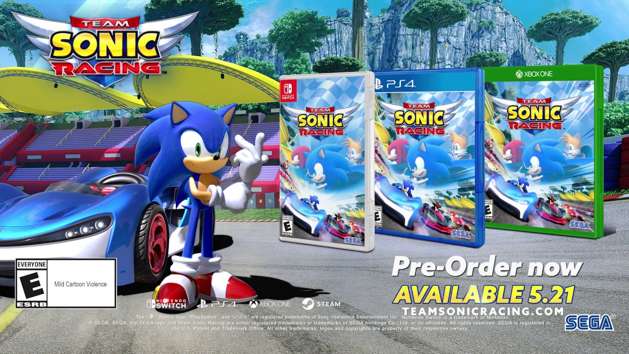 Team Sonic Racing - Jogos para PS4