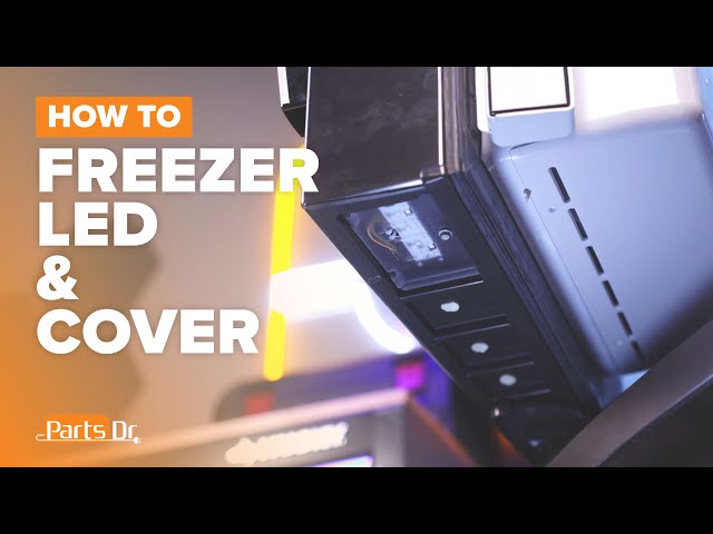 NO or DIM Refrigerator LIGHTS? How to replace LED Light part