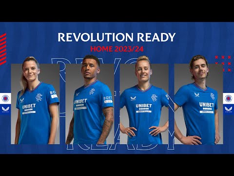 BEHIND THE SCENES | Rangers 2023/24 Home Kit | 07 June 2023