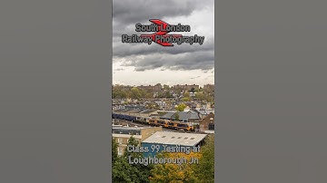 GBRf Class 99s on test with Class 69s pass Loughborough Junction #train #railway #class99 #gbrf