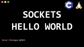 02 sockets - Mi primer programa de sockets "hello world"