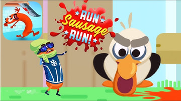 Run Sausage Run gameplay walkthrough levels 16-30 ios / android