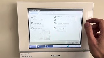 Setting a setpoint restriction on Daikin ITM