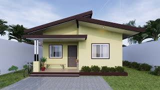 Small House Design Idea (9x7meter) 3 bedroom & 2 Bathroom