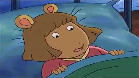 Arthur - DW is upset after finding out Mary Moo Cow is cancelled (HD 1080p)