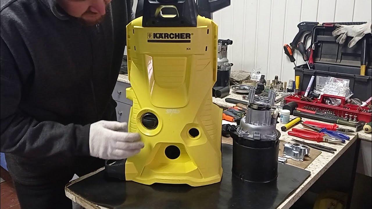 Не включается мойка. Керхер разборка. Смазка для Karcher k5. Ремонт Karcher.