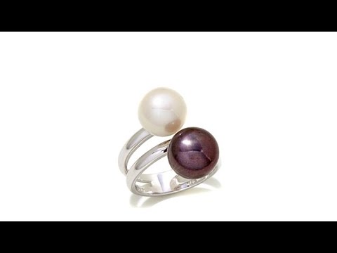 インペリアルパールズ 9.5～10.5mm 養殖真珠ダブルリング