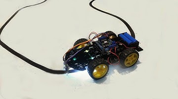 Cách tự làm xe Arduino dò đường - Cảm biến hồng ngoại | NVK