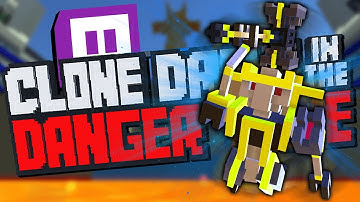 TIME FOR (more) TWITCH MODE! - Clone Drone In The Danger Zone Gameplay Live