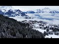 Paisajes de nieve en Suiza