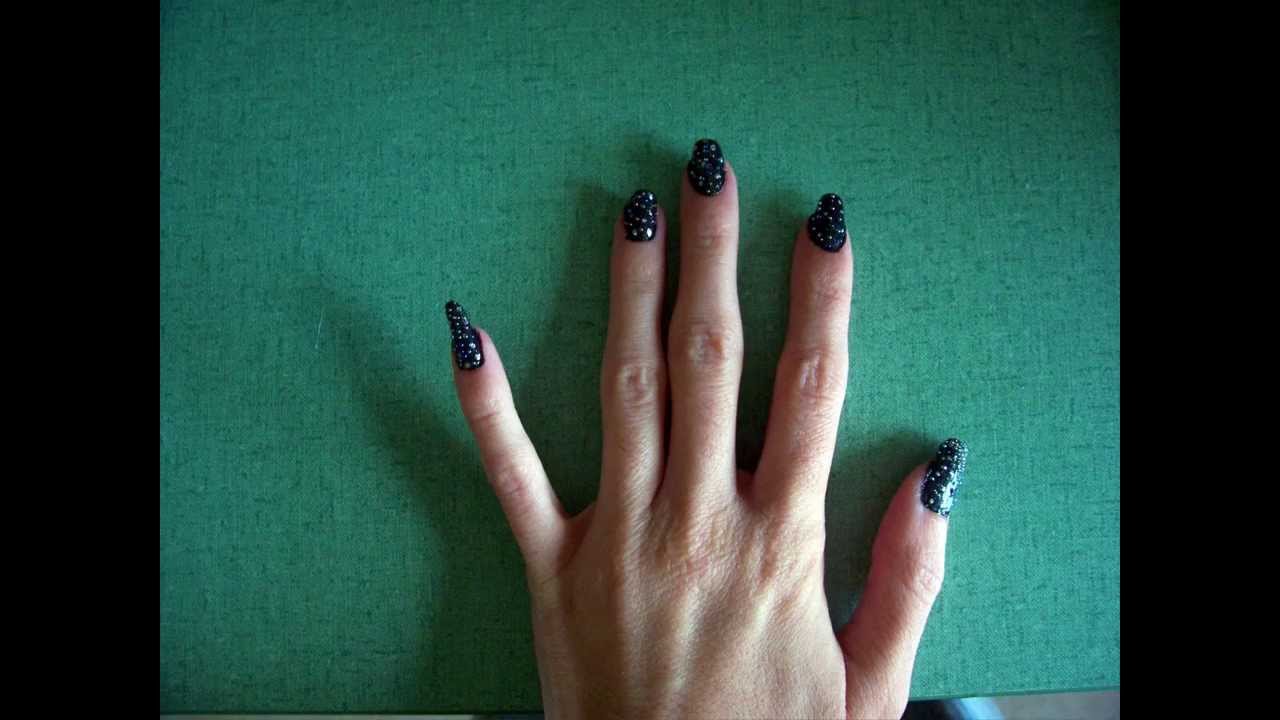 fast motion nail art