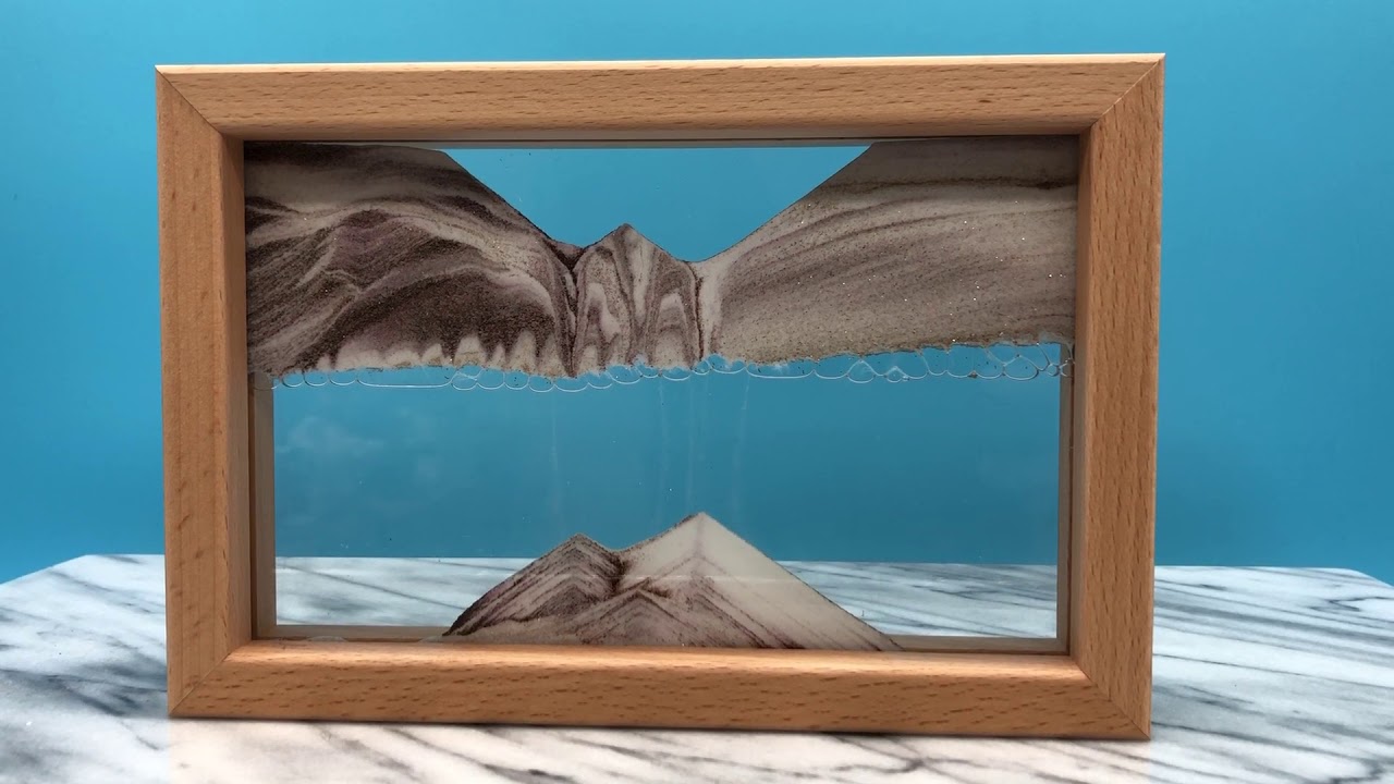 KB Collection Horizon Canyon Moving Sand Art