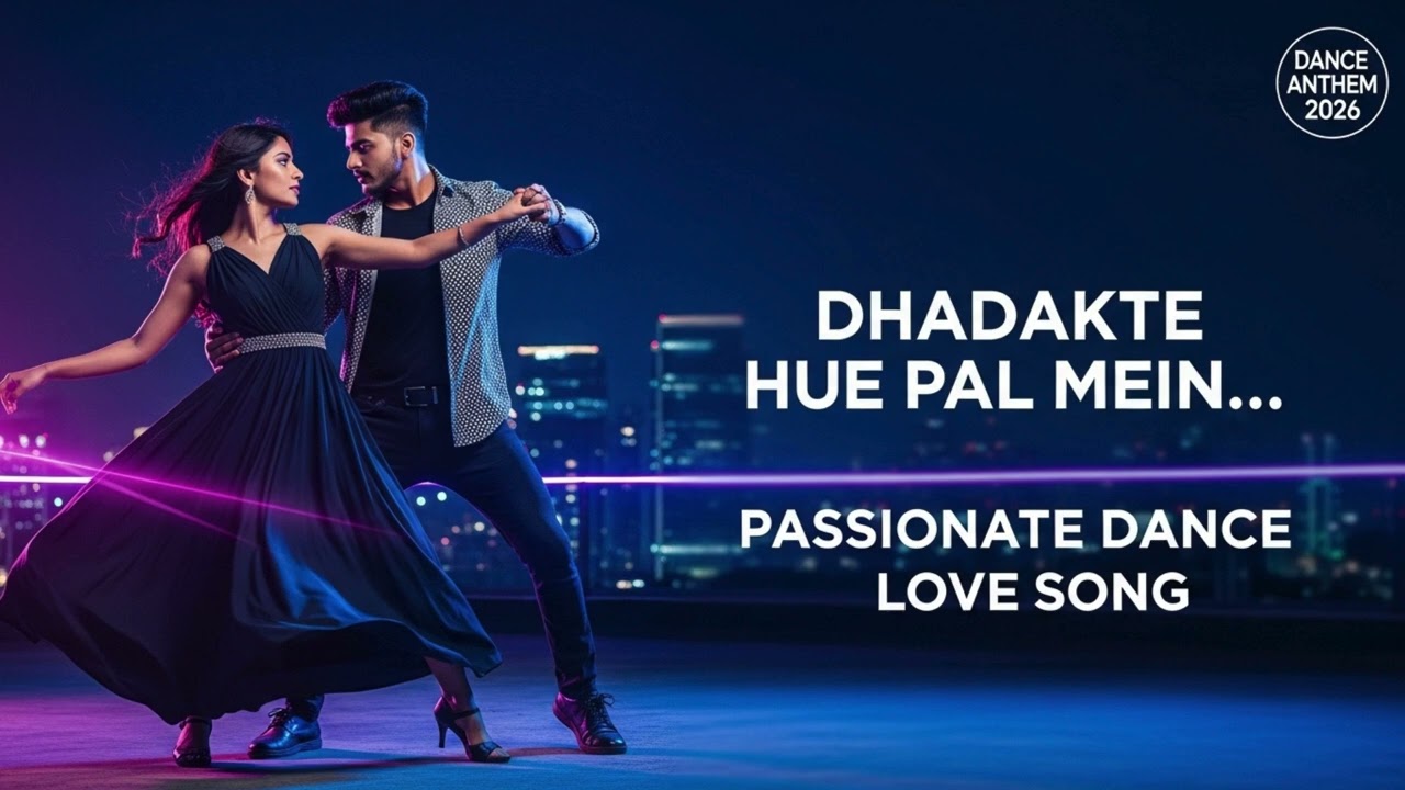 धड़कते हुए पल में | Passionate Dance Love Song 2026 | Romantic EDM Vibe