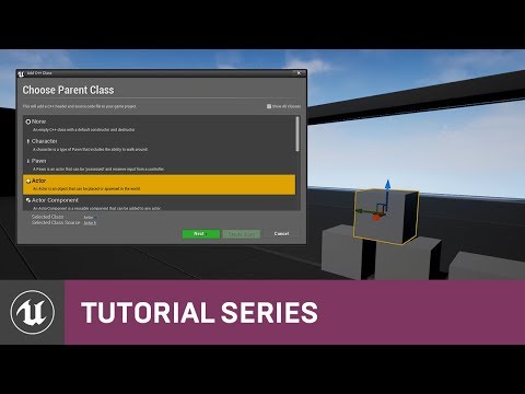 C++ Battery Collector: Making Your First Pickup Class | 03 | V4.9 Tutorial Series | Unreal Engine